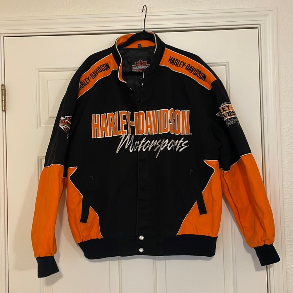Vintage Harley Davidson Motorcycle Jacket